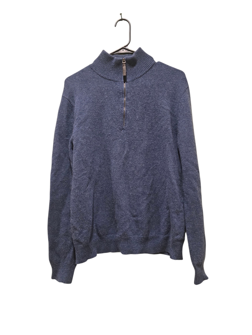 Banana Republic Merino Wool 1/4 Zip Mock Neck Sweater Medium